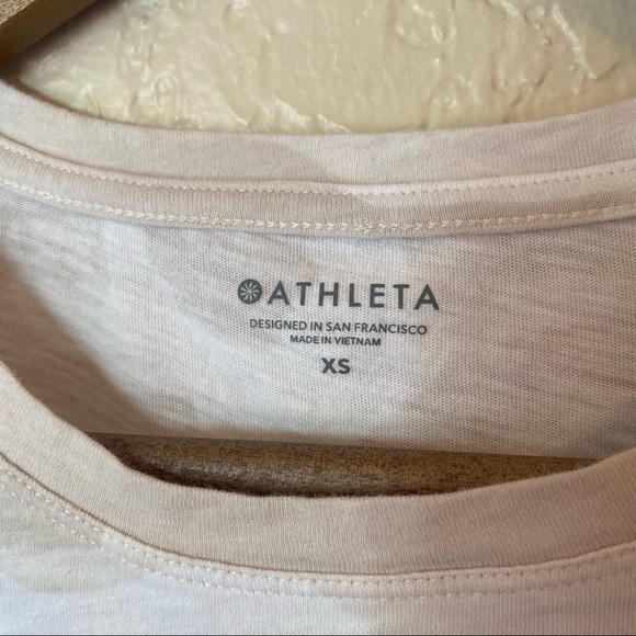 Athleta Organic Daily Camo Crew Tee Size XS - Picture 4 of 8